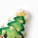 New Year. Pillow Ethel "Cute Christmas tree" 32x38 cm, 100 p/e, velor