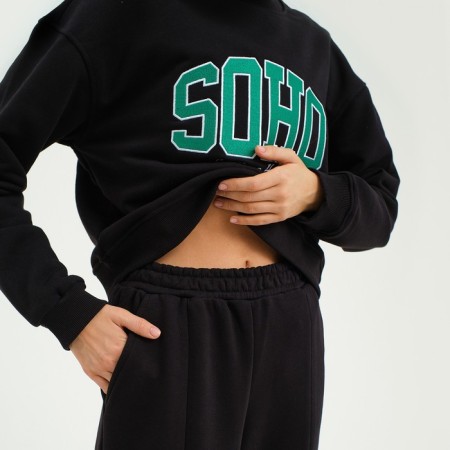 Women's costume (jumper and trousers) Mist Soho, p. 40-42, black-4