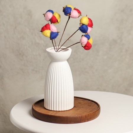 Sukhotzet "Cotton" D-5 cm, 30 cm, mix set 5pcs-1