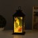 Lamp "Santa Klaus on Sani" 3haa Black 14x14x28.5cm