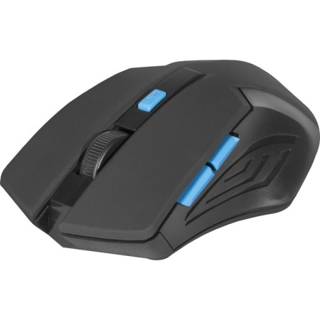 The mouse Defender Accura MM-275, wireless, optical, 1600 dpi, 1 × aa, 6 buttons, USB, blue-2