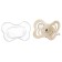 Nipple - Silicone dummy classic, from 0 months., Beige color