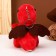 Soft toy "Dragosha" on a key fob, 14 cm, color mix