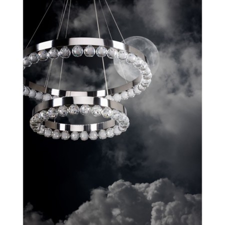 Globula chandelier, size 60x150x60 cm, 45W 2xled smd board-2