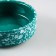 Ceramic bowl for rodents "spray" 100 ml 8.5 x 3 cm green