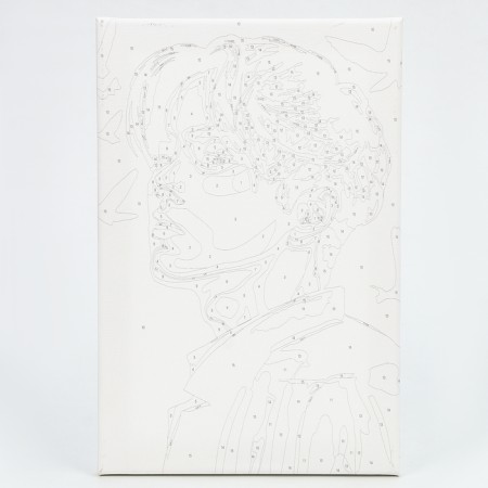 Picture on numbers with the subframe "Korean boy", 20 x 30 cm-3
