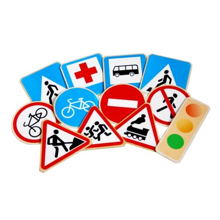 Game set "Road Signs"-3