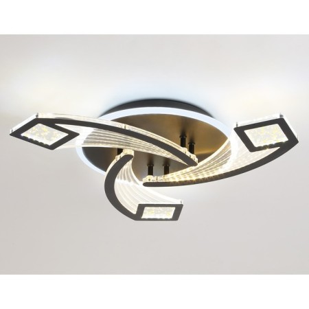 LED ceiling LED with Ambrella Light, Original, FA4477, 3XLED, 62 W, ​​4650LUM, 3000-6400K, Black Black Color-3