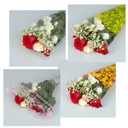 Packet for flowers cone 24/60, transparent-1