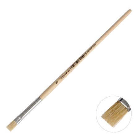Brush brush No. 5, flat