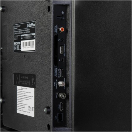 TV Doffler 32khs57, 32 ", 1366x768, DVB-S2/S/T2/T/C, HDMI 2, USB 1, Smart TV, Black-2
