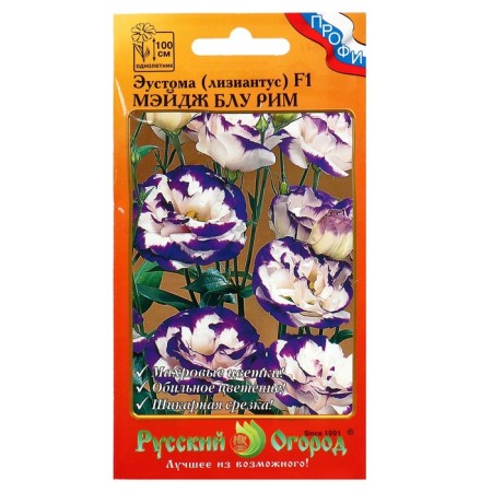 Seeds of Eustoma Flowers Cryngear Maj Blue Rome F1 (5pcs)-2