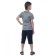 Children's costume Hi Bro !!!, height 110 cm, light-gray color