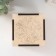 Casket-Cub for painting "Curls" 10.7x10.7x10.7 cm, plywood 6mm
