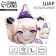 Foil ball 24 "Anime Blonde", with a substrate