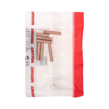Copper sleeve GM 6-4 (6mm² - Ø4mm) (in packs 10 pcs.) Rexant-1