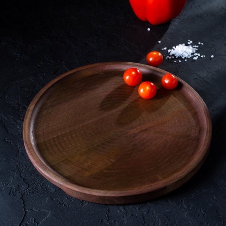 ADELICA, D = 30 × 1.8 cm, array of birch, secret handles, soaked in oil, chocolate color, chocolate-8