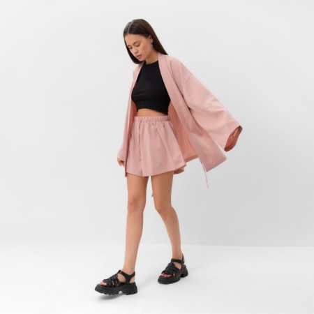 Women's costume (kimono and shorts) Mist Summer Time, Powder, R.44-6