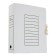 Archive folder with ties, microhofrocard, 80 mm, white, up to 750 liters