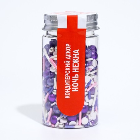 Confectionery decor "Night is tender", 50 g-1