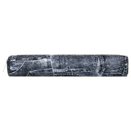 School Penal on the zipper "Jeans", black color-1