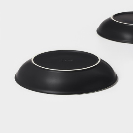 A set of ceramic magistro Matt Black, 950 ml, 23.5 × 4 cm, 2 pcs-5