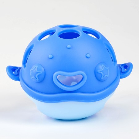 Silicone teether for teeth "Fish", children's, MIX colors-1