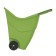 Garden cart, two -wheeled: load/p 30 kg, 85 l, green