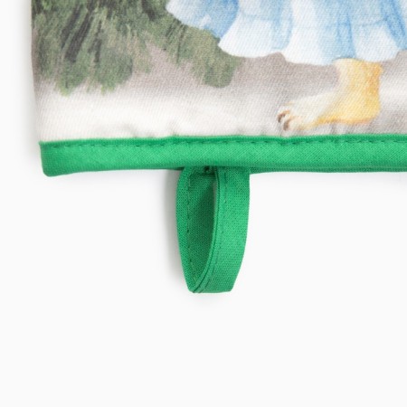 Mittens and Open Ethel "Fairy Tree" 15x28cm, Sarzha, 100% HL, Vatin 250g/m2-2