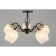 Ceiling chandelier Garda E27 200W