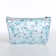 Cosmetic bag with lightning, blue color