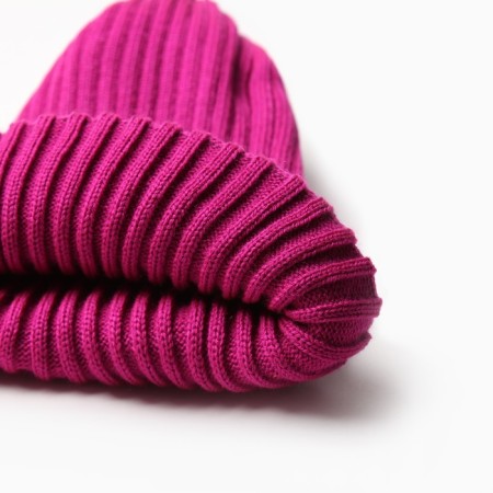 Kit for girls (snood and hat), raspberry color, size 52-56-1
