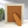 Photo frame plastic 15x20 cm "Golden bricks with a white insert" 25x20 cm