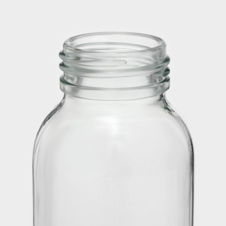 A glass bottle in a case "Africa", 300 ml, h = 17 cm, Mix color-6