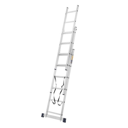 Tundra staircase, three -section, aluminum, 6 steps