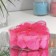 Soap roses, fuchsia, set of 9 pcs.