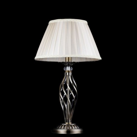 Luminaire desktop Maytoni RC247-TL-01-R, 1HE14, 40W, 32x32x55 cm, brass color