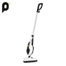 Steam mop KitFort KT-1073, 1300 W, 330 ml, cord 5 m, black and white