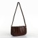 Cross-Bodi Bag on a zipper, brown color