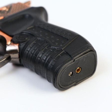Lighter with laser pointer "Beretta", on a stand, piezo, 11 x 13 cm, bronze-4