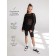 Свитер для девочки Amarobaby Knit Trend, рост 134 см, цвет чёрный
