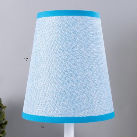 Hilton table lamp E27 40W Blue and Blue-Blue 15x15x32 cm Risalux-5