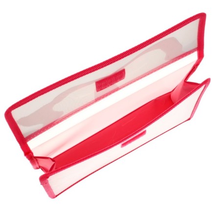 A5 notebook folder (230 x 190 x 50 mm), with Velcro valve, plastic/textiles, calligrata, "muzzle of a cat"-3