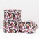 A set of oval boxes 3 in 1 "Multi -colored flowers", 27 x 21.6 x 15.3 - 21 x 15.2 x 12