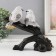 Polystone souvenir "Two white birds on a branch with acorns" 20x8x18 cm