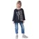Baby Tunika "Zebra", height 104 cm, black color