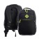School backpack, 39 x 26 x 19 cm, Grizzly, ergonomic back, laptop department, black