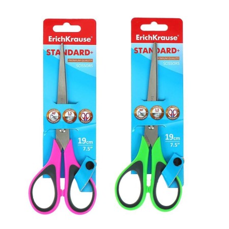 Scissors Erichkrause Standard +, 19 cm, mix-2