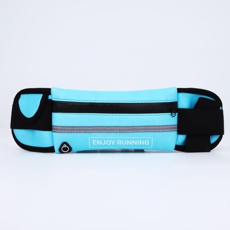 Board for running a waist, on a zipper, blue color-1