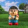 Garden figure "Hedgehog Big with a mushroom" 32cm